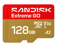 Sandisk 128GB microSDXC Extreme Go UHS-I 240/120 MB/s - 1549250 - zdjęcie 1
